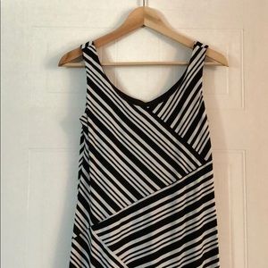 AGB Maxi Dress Black & White